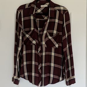 A&F Drapey Button-Up Shirt - XL